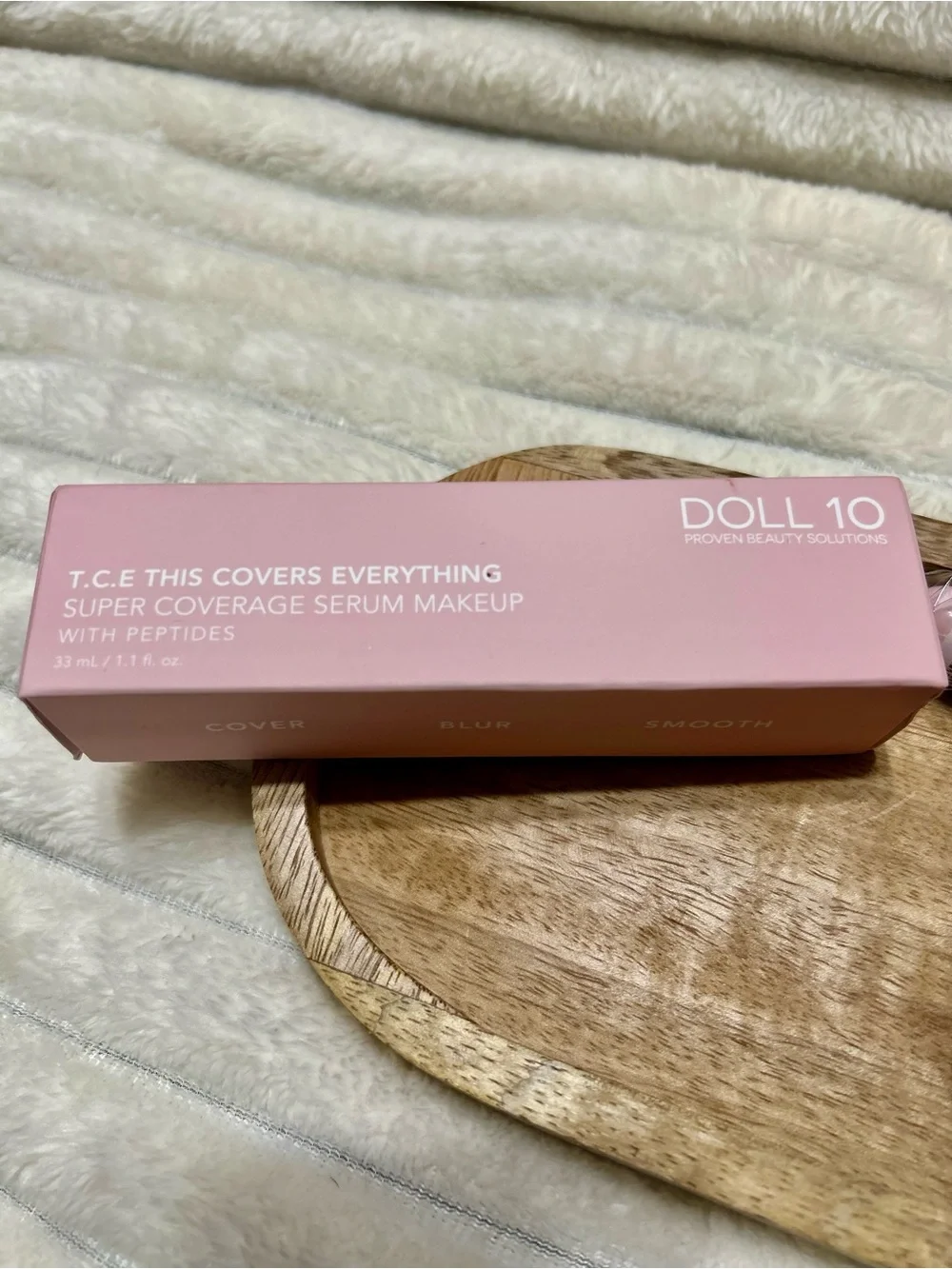 Doll 10 T.C.E This Covers Everything Super Coverage Serum W Peptides Shade Med